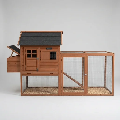 Advantek Chicken Coop and Run – in use