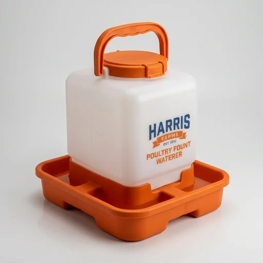 Harris Farms Poultry Fount Waterer – detail view
